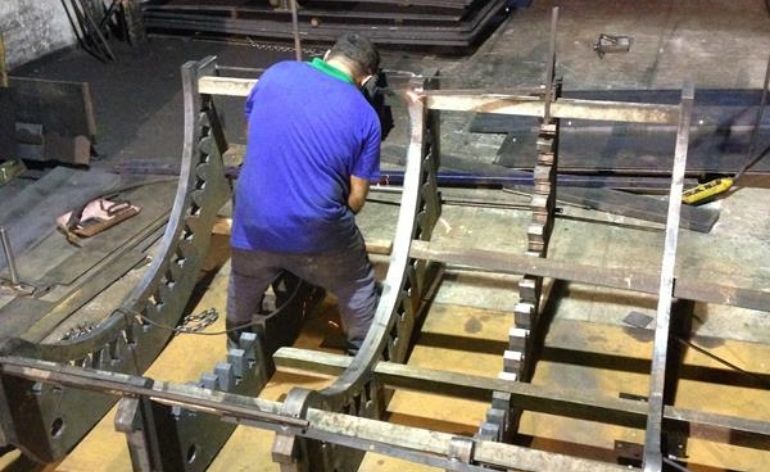 Kalker Kırıcı Izgara Beşiği